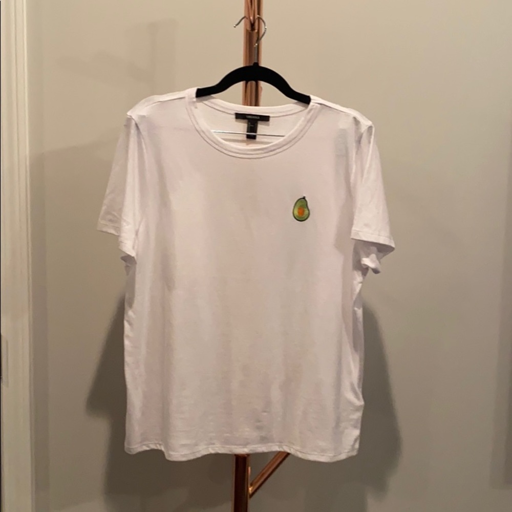NWOT Forever 21 embroidered avocado tee ๐ฅ ๐ - Picture 5 of 9